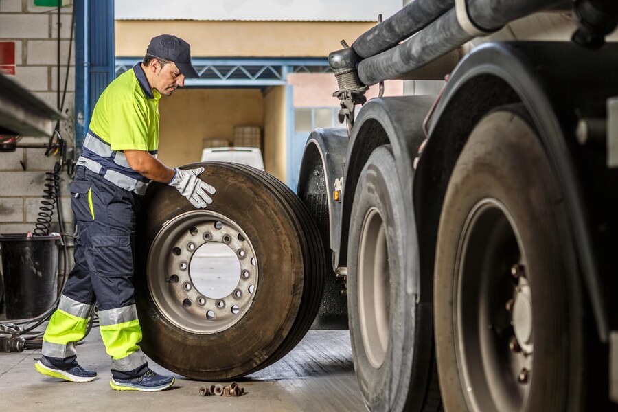 Mixing tyres